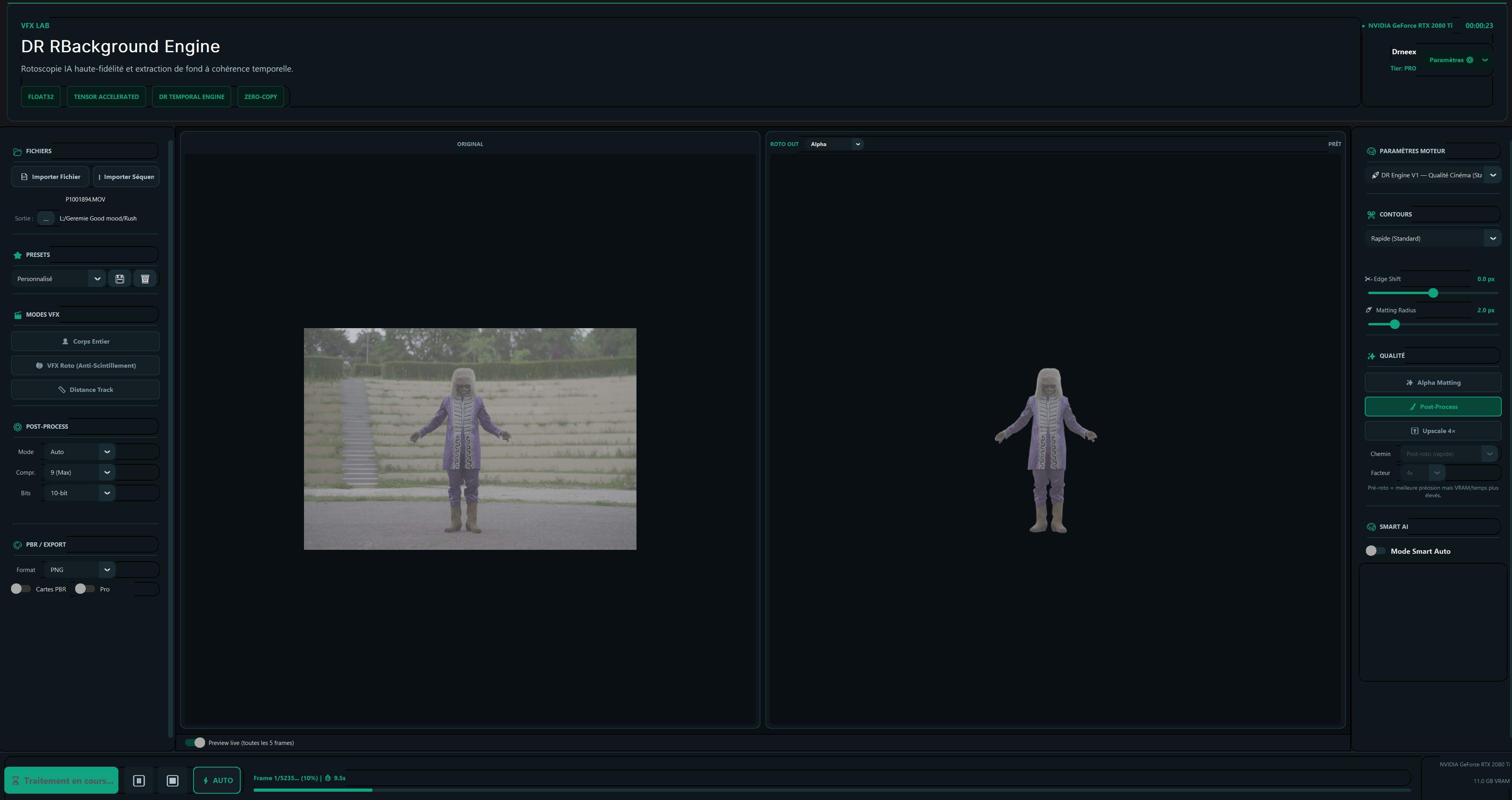 Dr RBackground Standalone